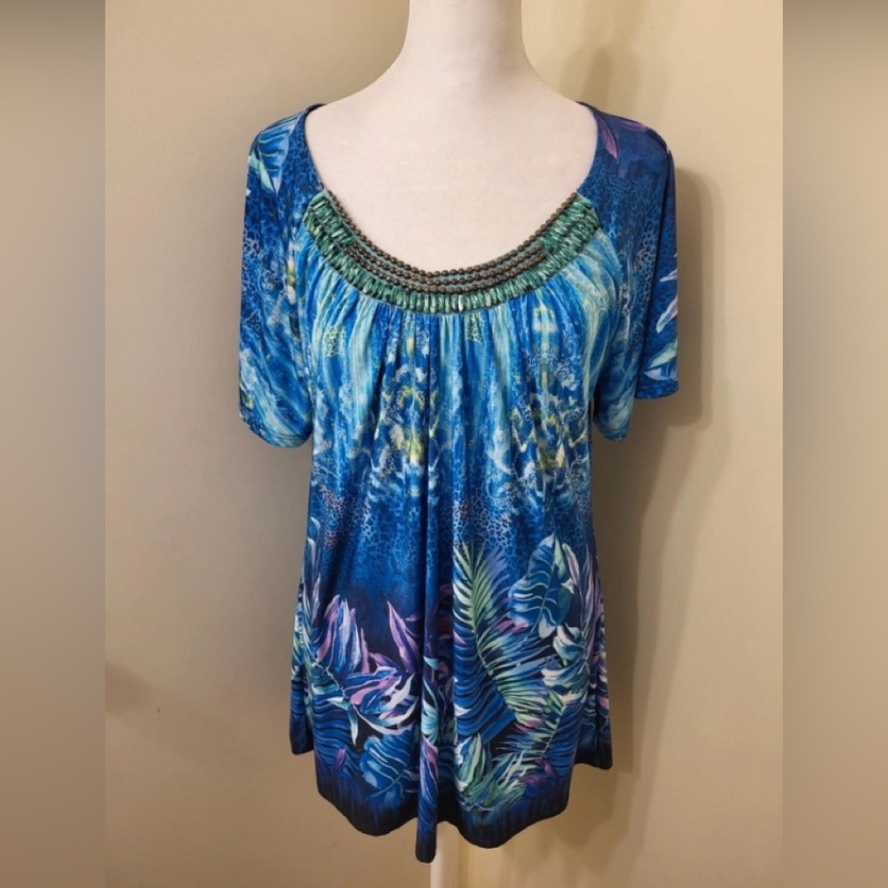 Tropical blouse